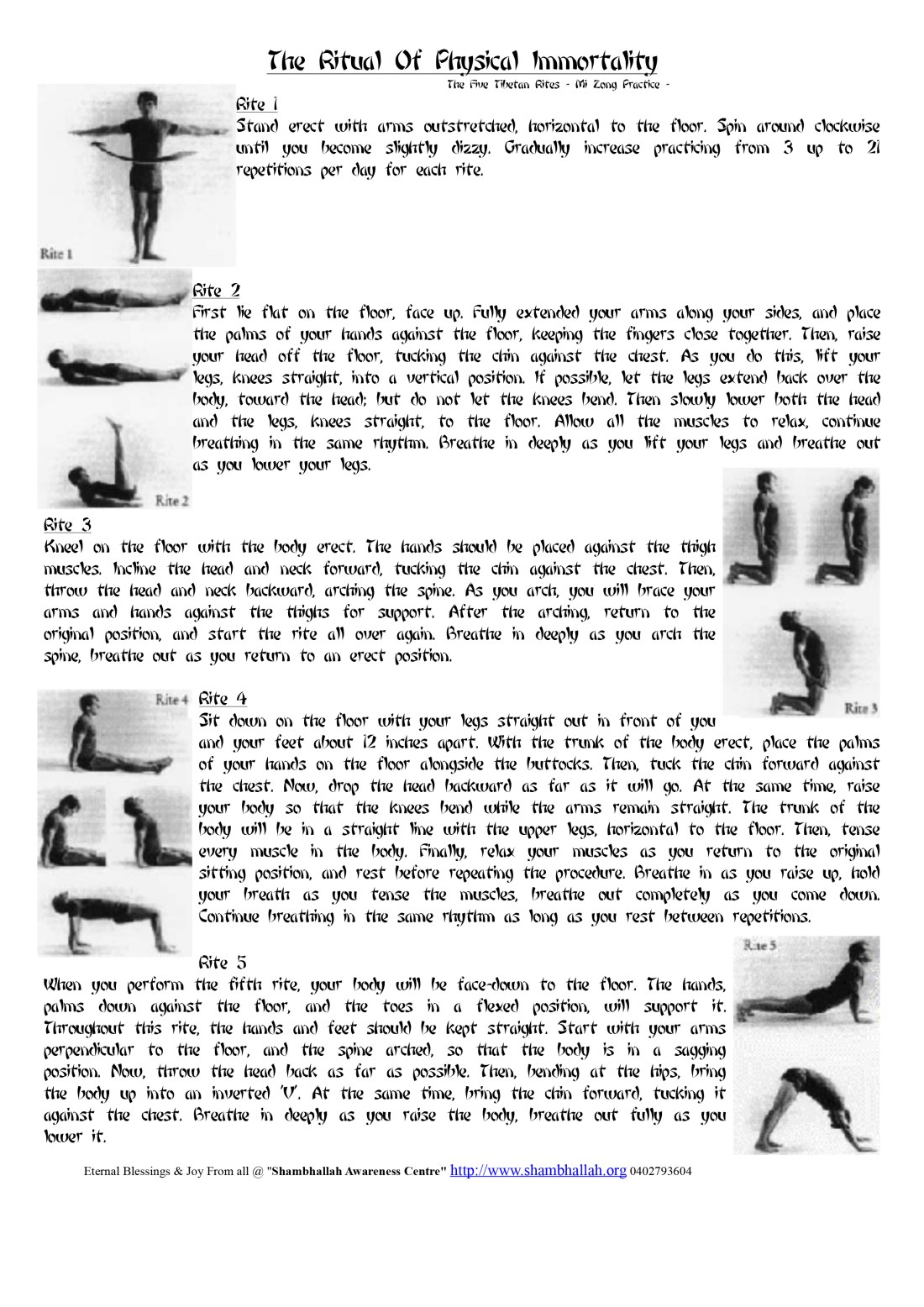 The Five Tibetan Rites.pages